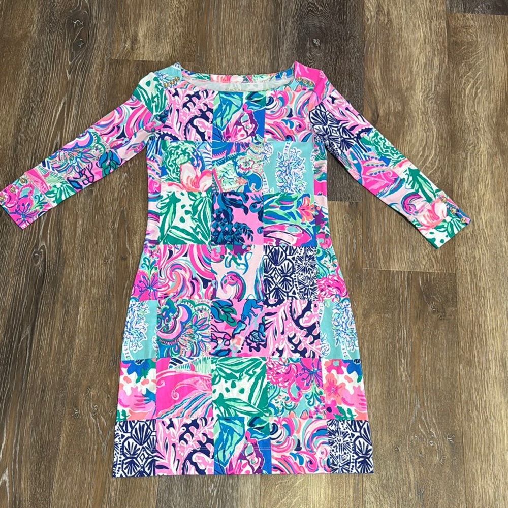 Lilly Pulitzer! NWOT! Colorful Patchwork Dress